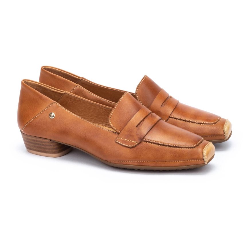 Women's Pikolinos ALAMEDA Ballet Flats Brown | NZ G3Q2598